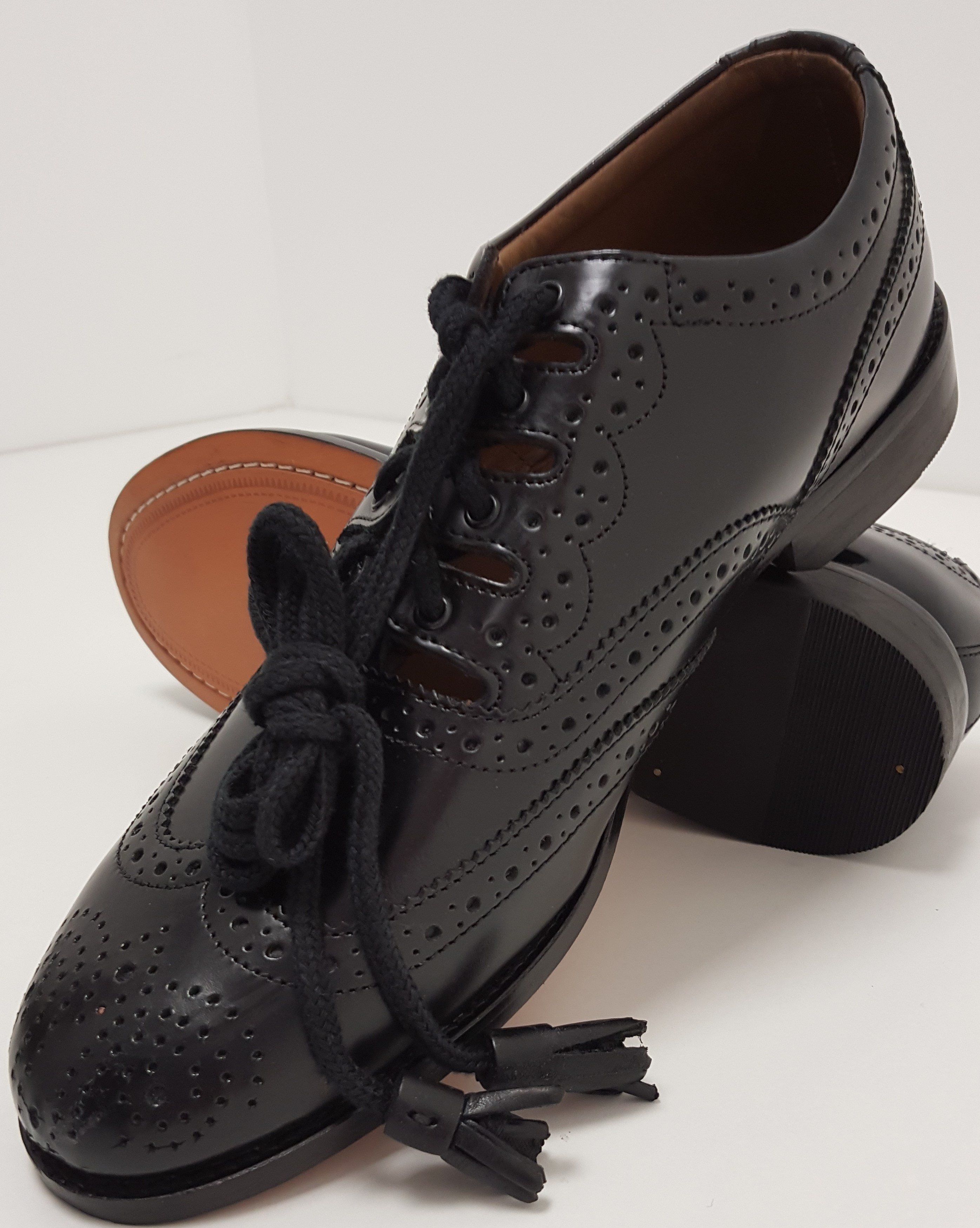 Deluxe All Leather Adult Ghillie Kilt Brogue 4 Deluxe All Leather Adult Ghillie Kilt Brogue