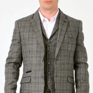 Grey Tweed Jacket Set SALE Price