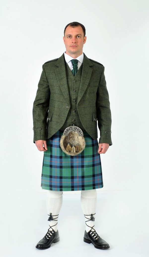 Green Tweed Argyll Jacket & Vest