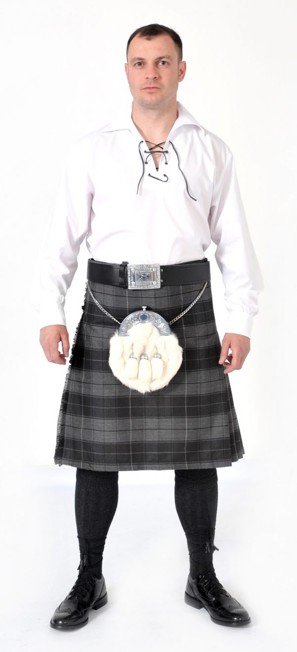 Chieftain Dress Kilt Set: Kilt ,Sporran, Belt & Buckle