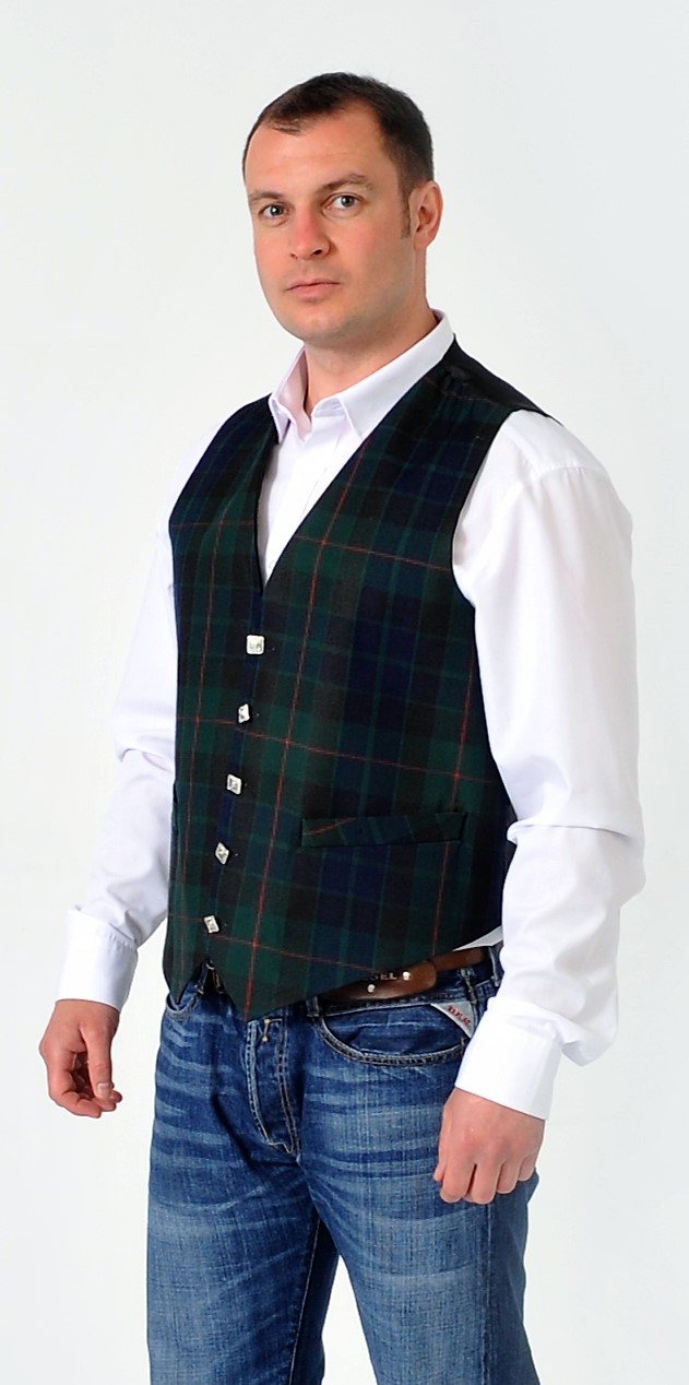 Gunn Modern Tartan Waistcoat 3 Gunn Modern Tartan Waistcoat