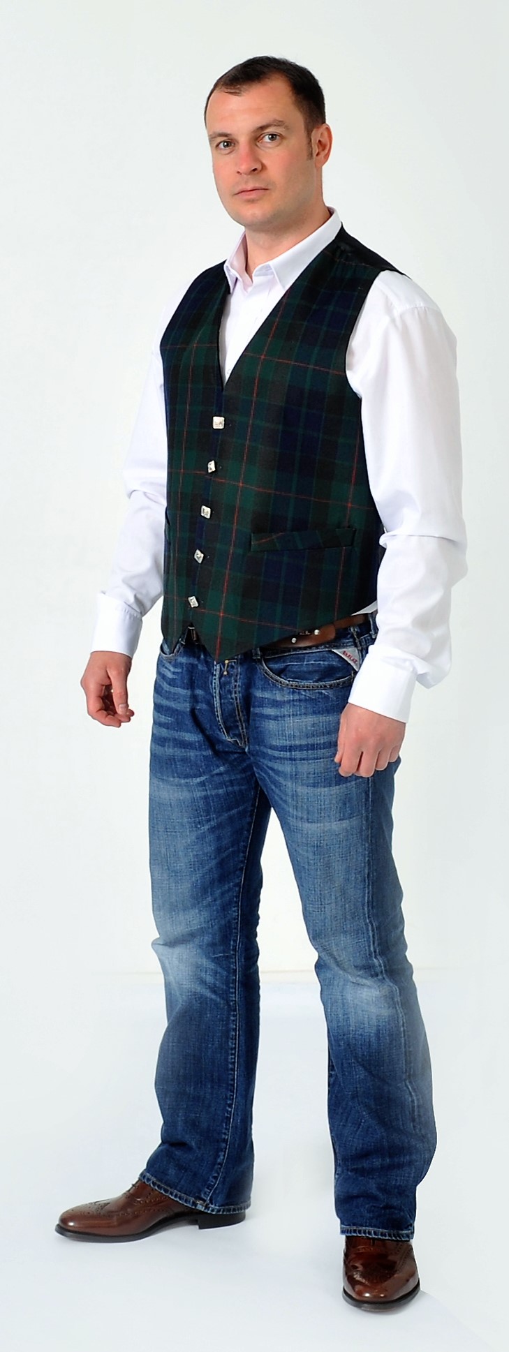 Gunn Modern Tartan Waistcoat 4 Gunn Modern Tartan Waistcoat