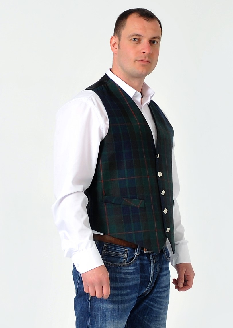 Gunn Modern Tartan Waistcoat 5 Gunn Modern Tartan Waistcoat
